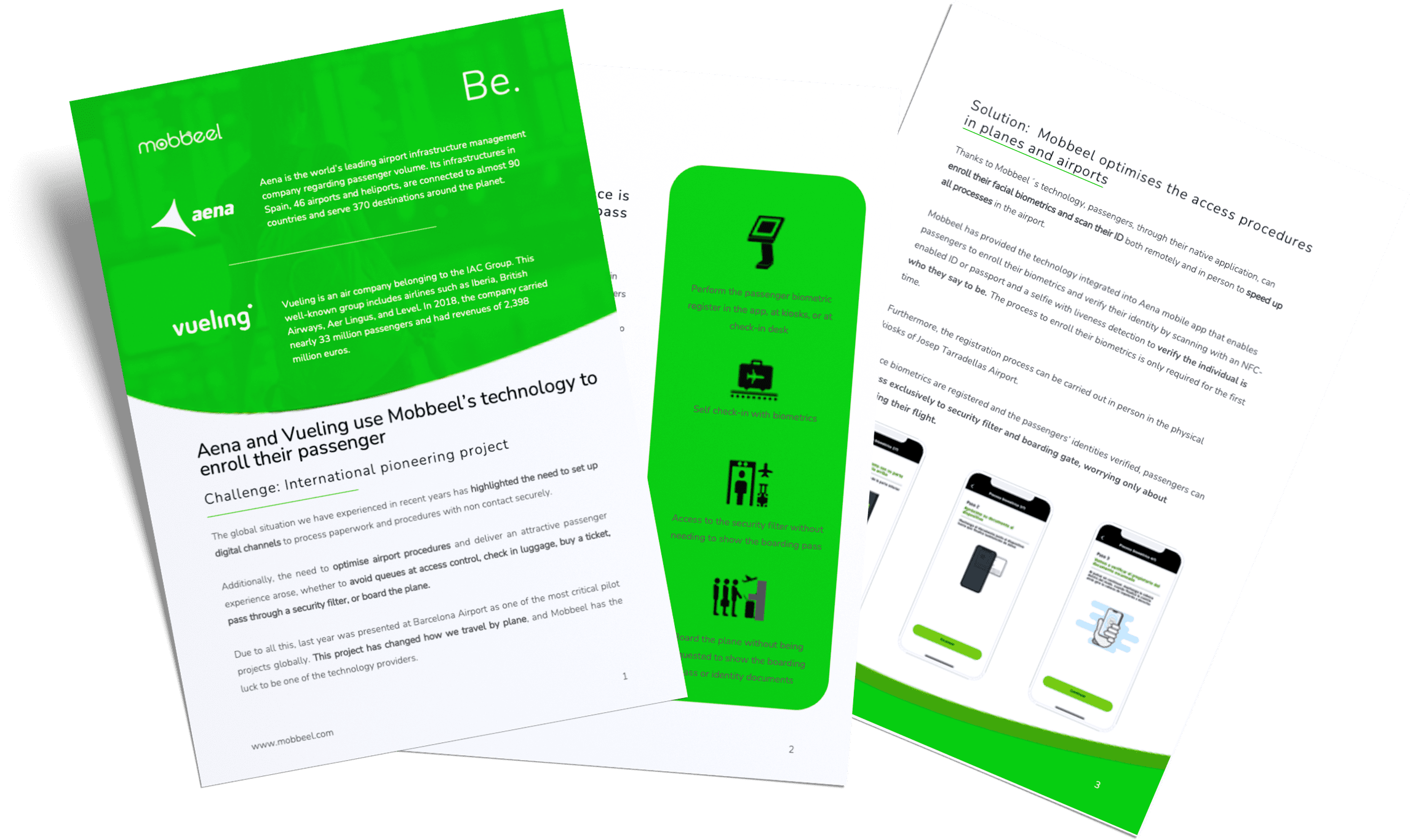 aena and vueling passengers biometrics