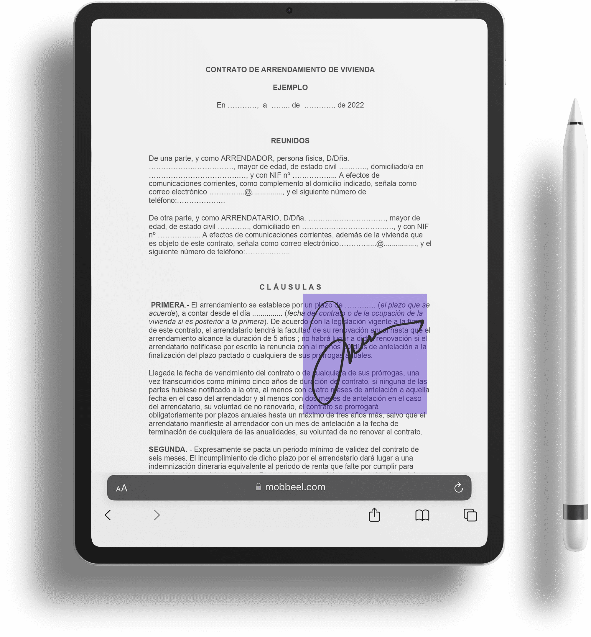 firma biométrica para entorno web